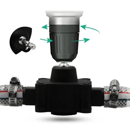 DrillFlow™ – Pompă de Transfer Lichide pentru Bormașină