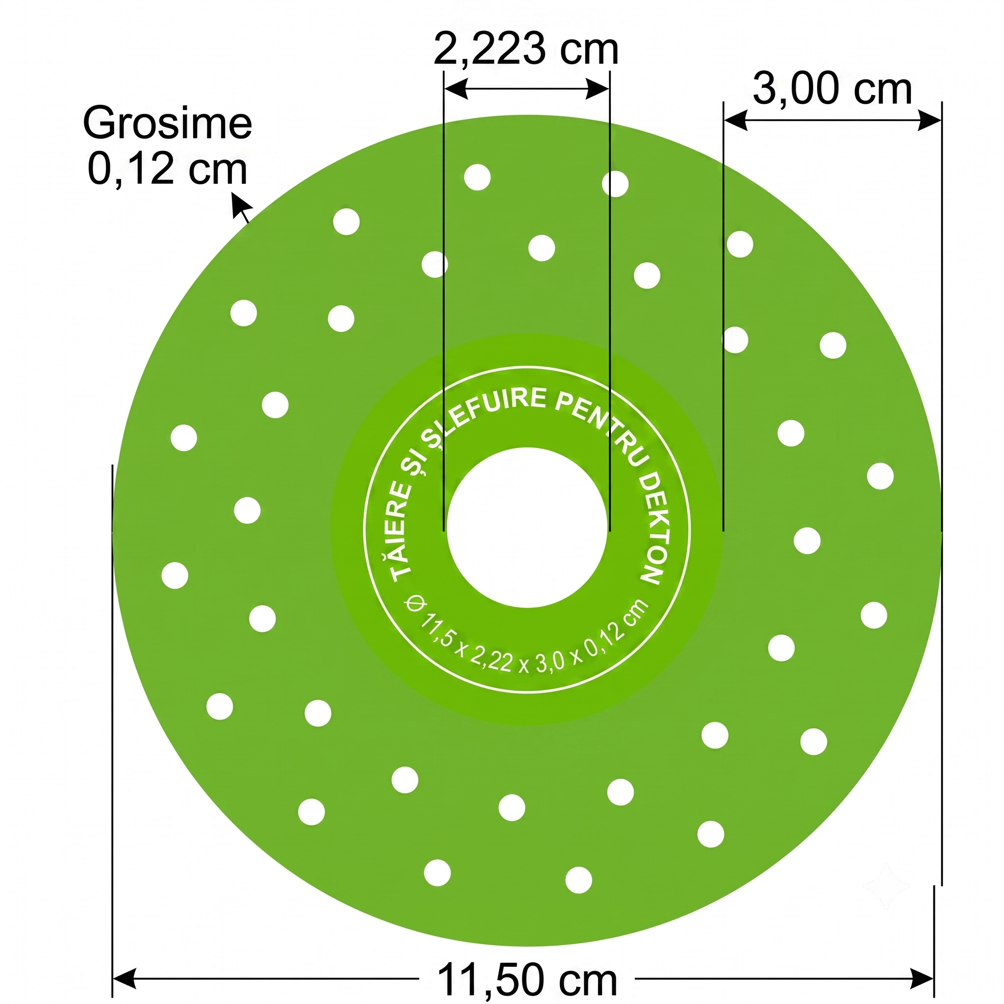 DiamondDisc™  - Set Disc Diamantat Profesional pentru Polizor Unghiular (2 Buc.)