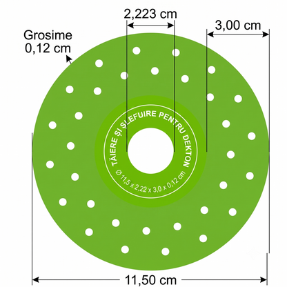 DiamondDisc™  - Set Disc Diamantat Profesional pentru Polizor Unghiular (2 Buc.)