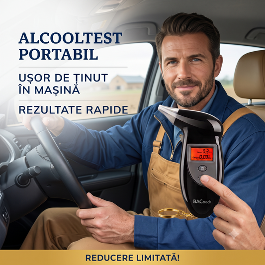 PureTrace™ - Alcooltest portabil pentru șoferi responsabili