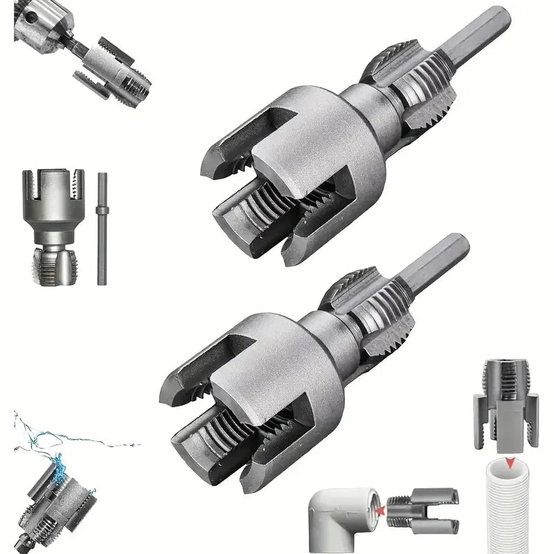 PipeCut™ – Set Universal pentru Refiletarea și Repararea Țevilor (1/2" | 3/4" | 1")