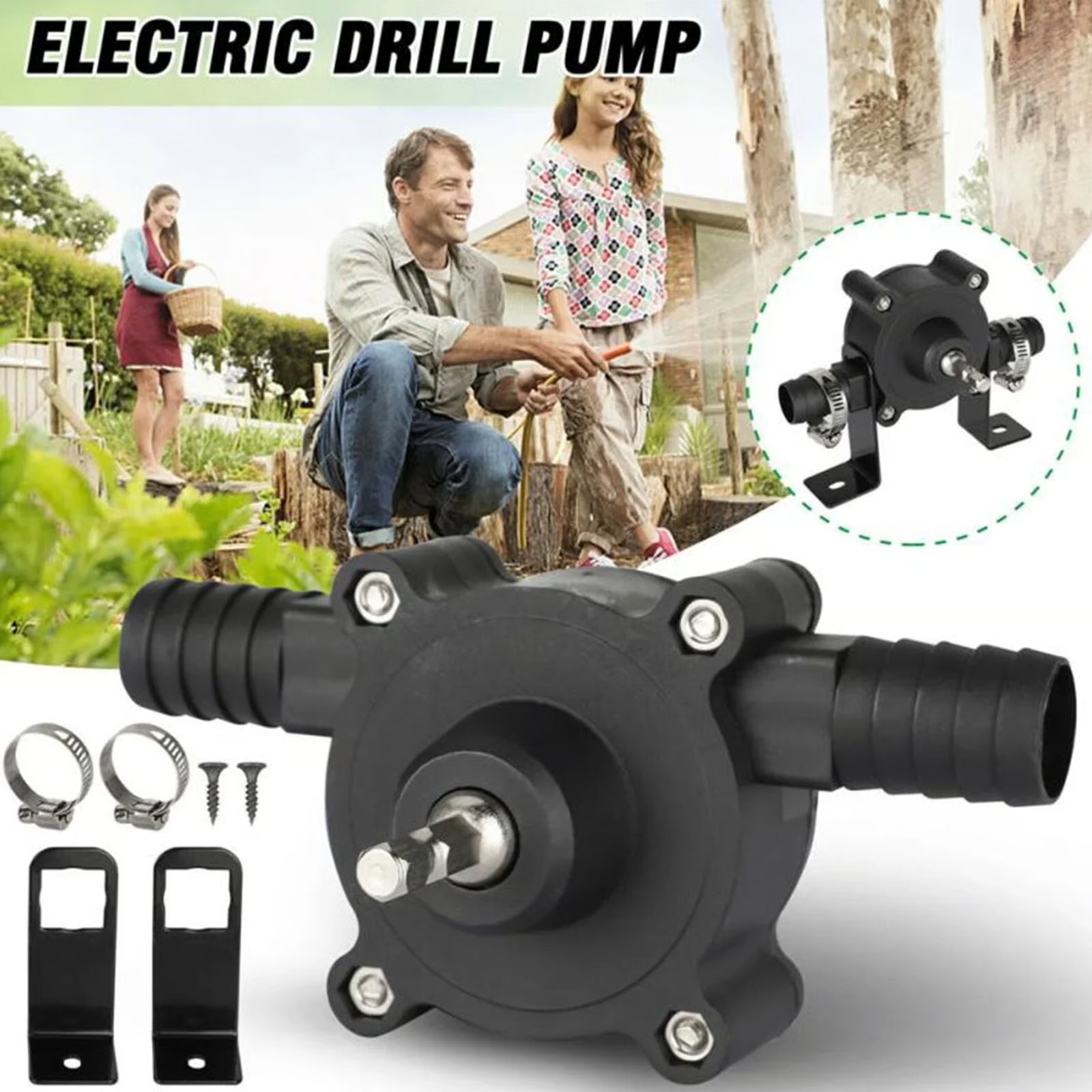 DrillFlow™ – Pompă de Transfer Lichide pentru Bormașină